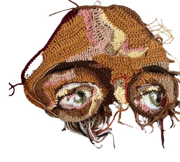 Crochet eye piece 3