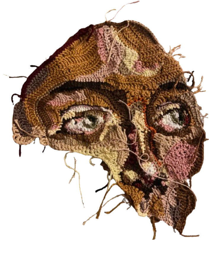 Crochet eye piece 4
